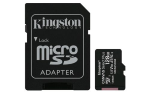 Kingston Micro SD 128GB Classe 10 SDCS2/128GB + Adattatore SD